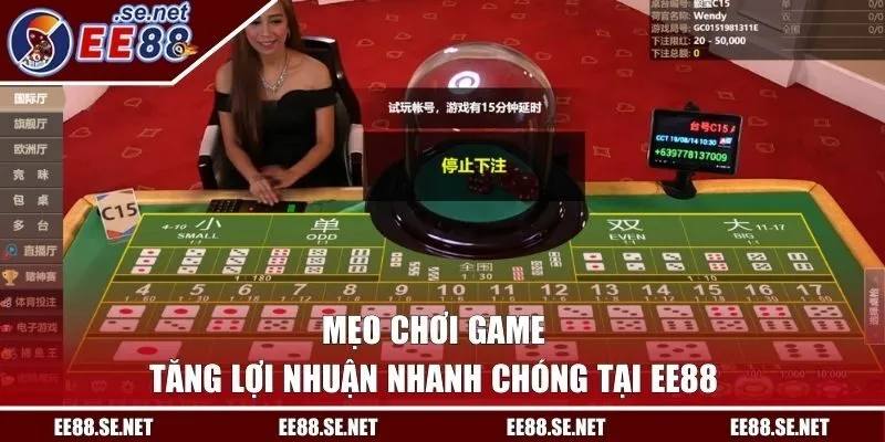 Mẹo chơi game tăng lợi nhuận nhanh chóng tại EE88
